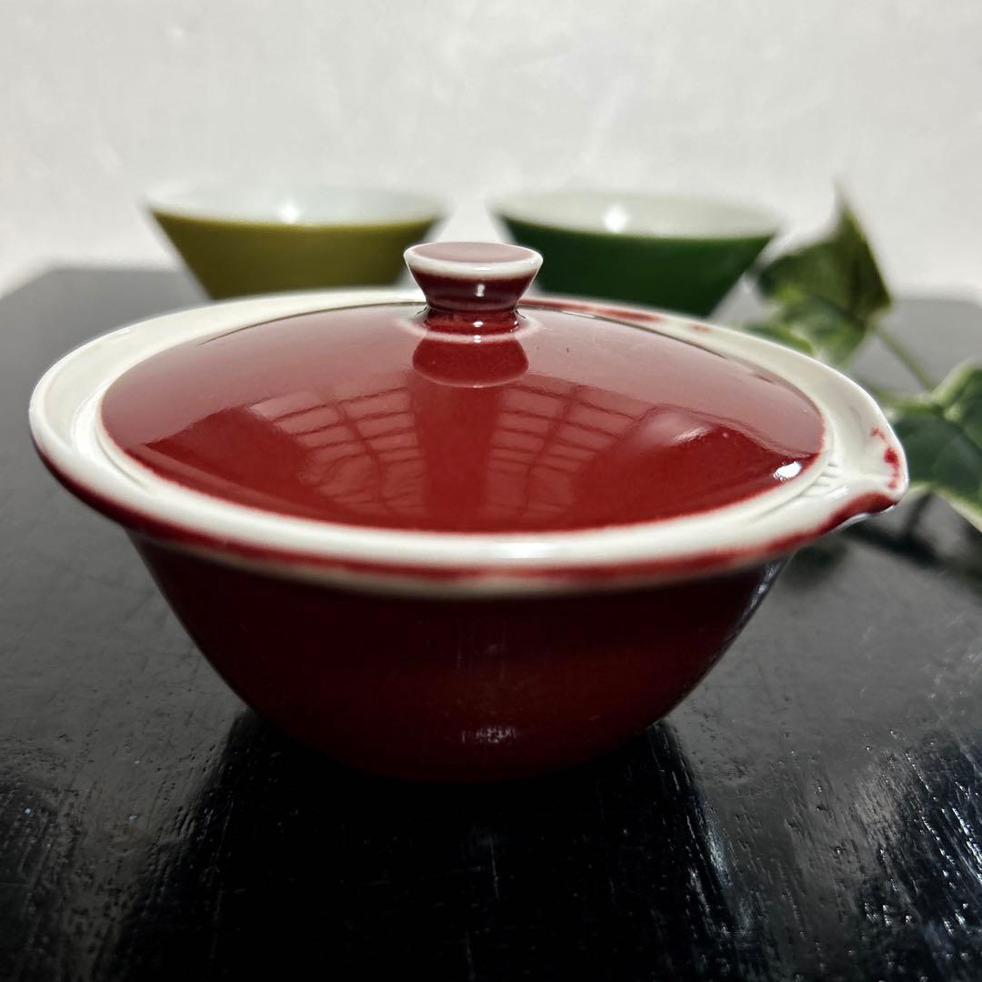 新品 朝日焼 朝日豊斎 窯変煎茶器 宝瓶 茶碗 急須 煎茶道具 茶器 遠州