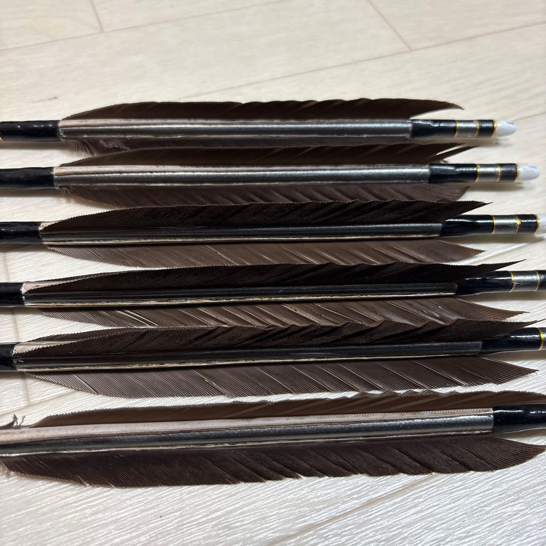 弓道 MIZUNO ミズノ SST 80-24BM カーボン矢 6本セット 廃盤