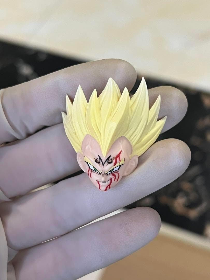 s.h.figuarts 魔人ベジータ ヘッドパーツセット A 流血.ver