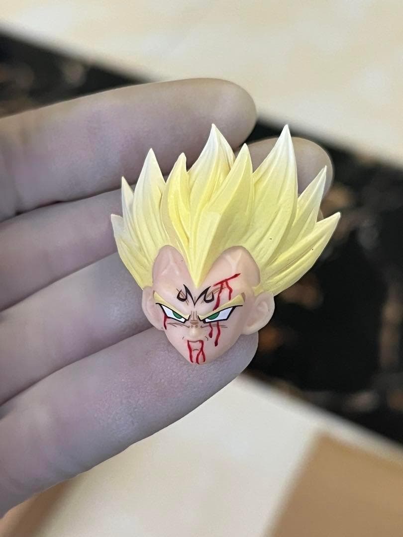 s.h.figuarts 魔人ベジータ ヘッドパーツセット A 流血.ver