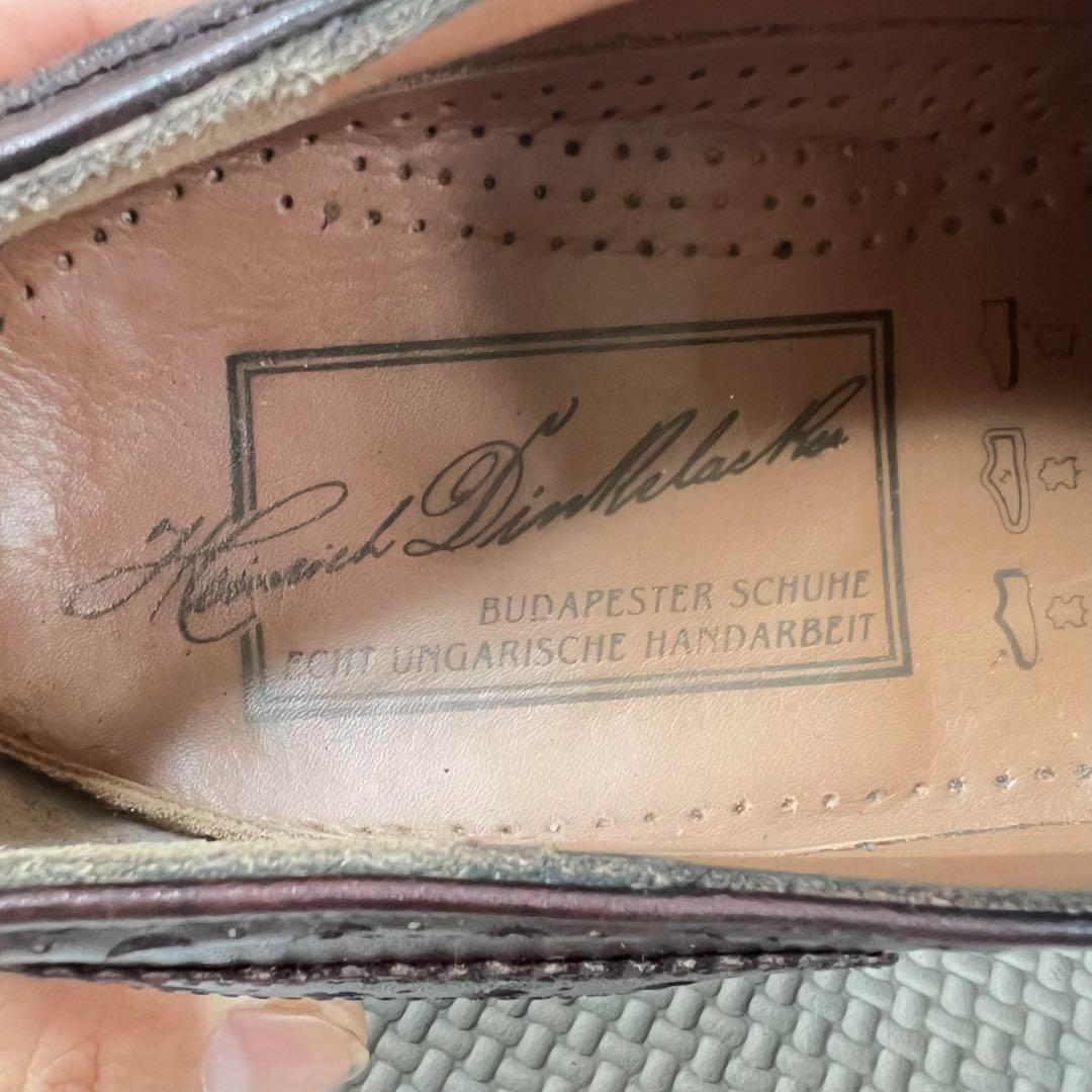 美品✨HEINRICH DINKELACKER ブダペスト製 11