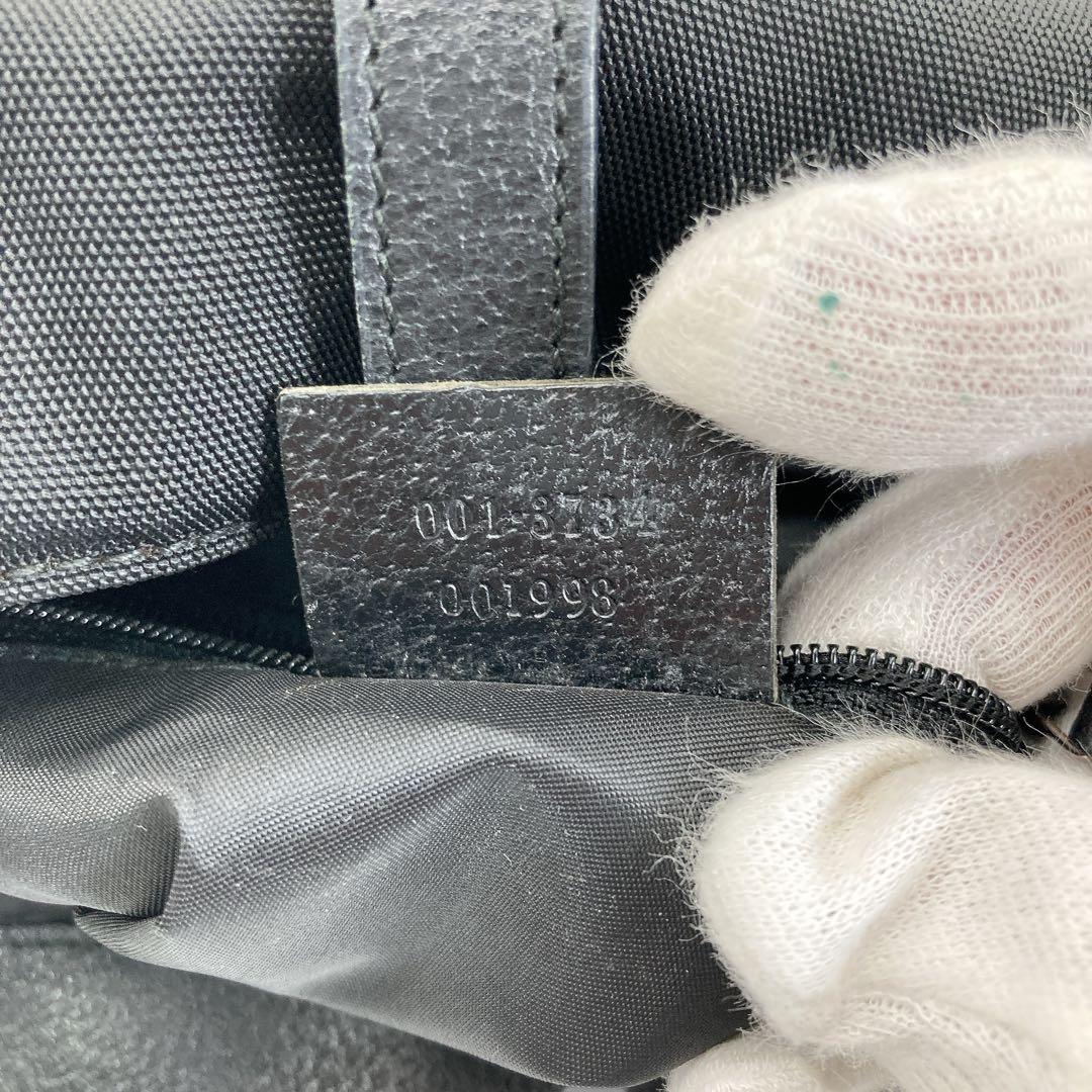 グッチ ハンドバッグ ワンショルダー ジャッキー ブラック レザー