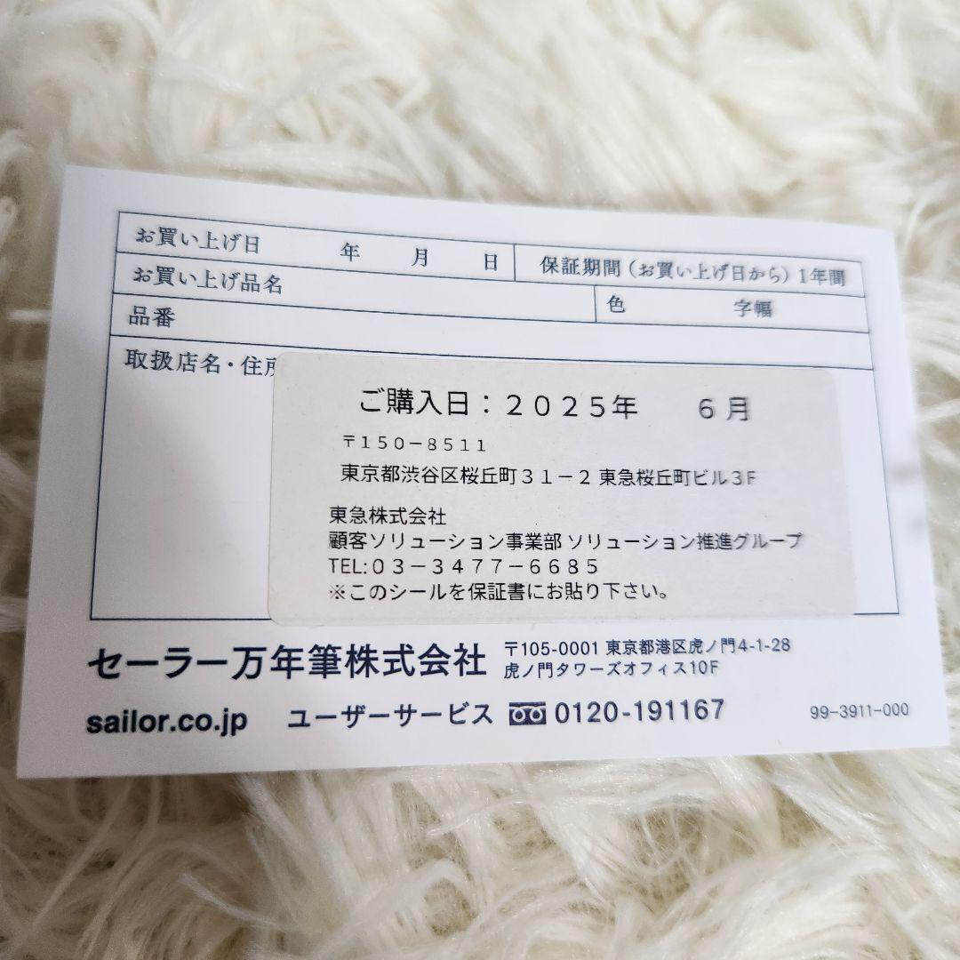 【新品未使用】SAILOR 伝統漆芸 麗 輪島 曙塗万年筆