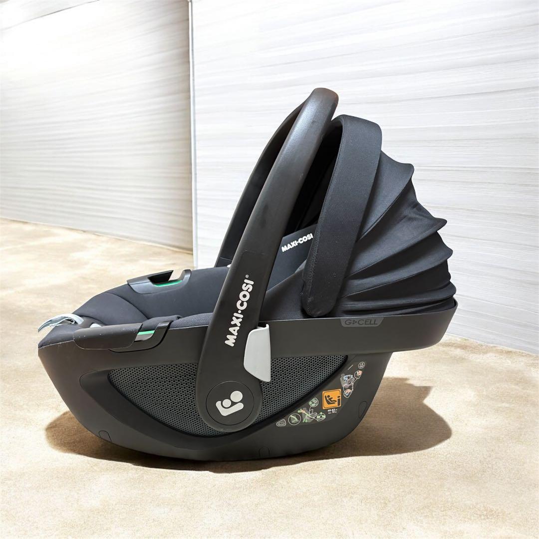 maxicosi Pebble360 エッセンシャルブラック チャイルドシート