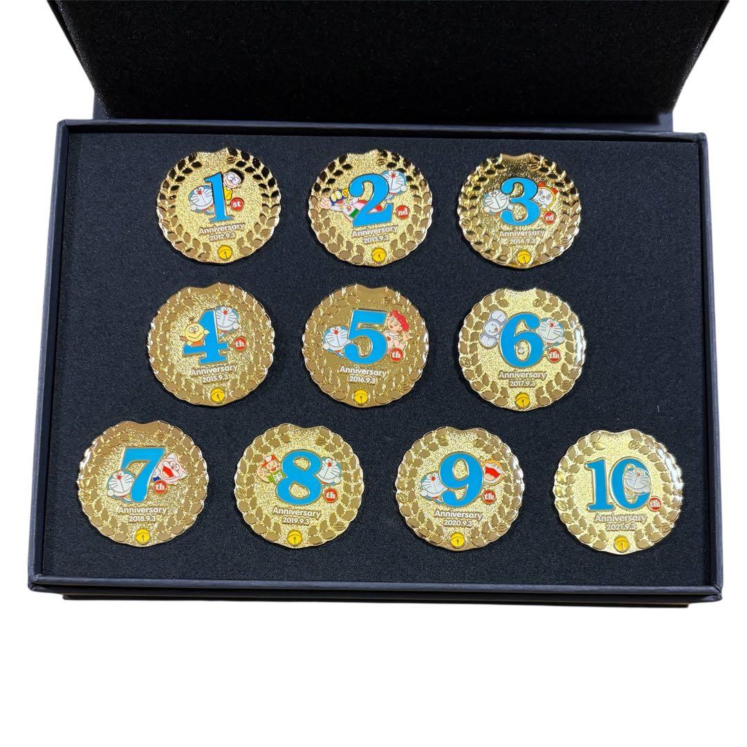 藤子・F・不二雄ミュージアム 限定 10周年記念 ピンズ 特別デザイン 全10種