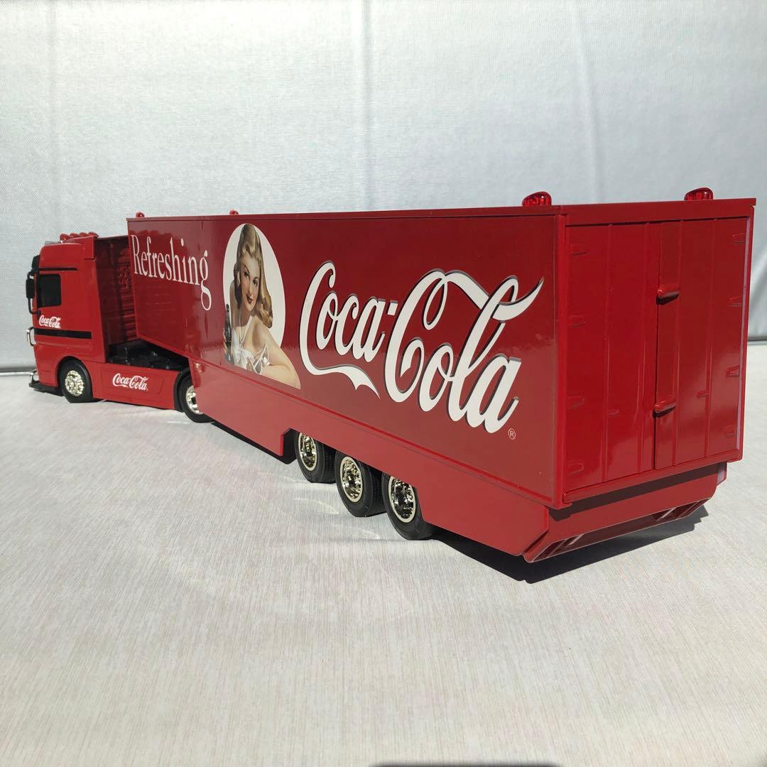 コカコーラ トレーラー ラジコン 120th 1/24 ベンツ レトロ 希少