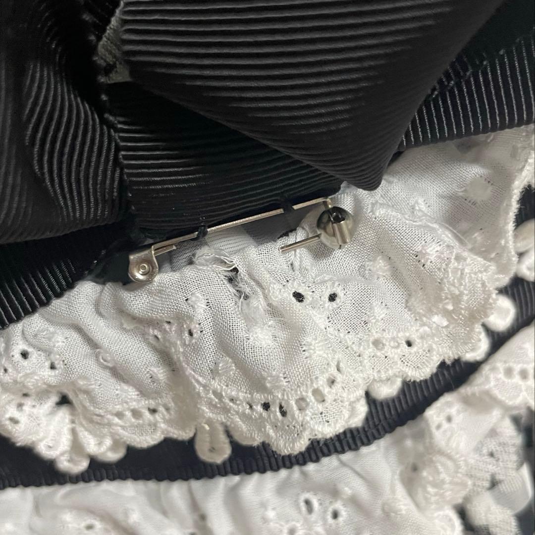 マーガレットのprésageギンガムジャンパースカート 黒