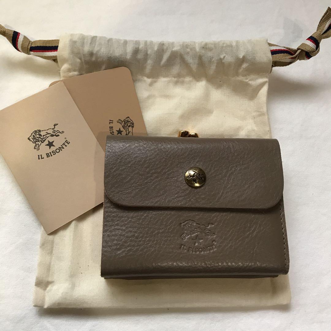 新品 イルビゾンテ グレー トルトラ 財布 - メルカリ