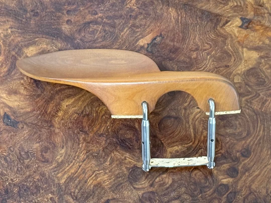 【新品】ドイツTempel工房製 バイオリン用高級あご当て（チタン金具付き）