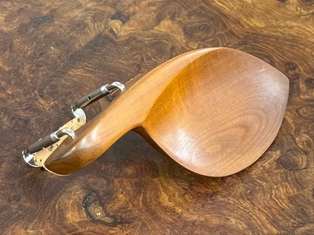 【新品】ドイツTempel工房製 バイオリン用高級あご当て（チタン金具付き）