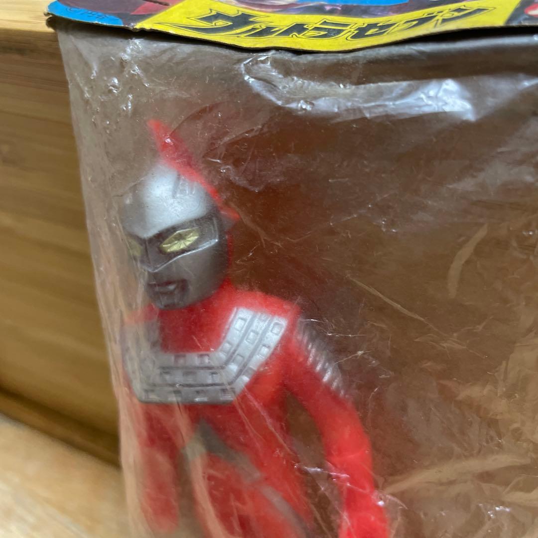 ポピー ウルトラセブン ミドルサイズ ソフビ 未開封 当時 円谷プロ