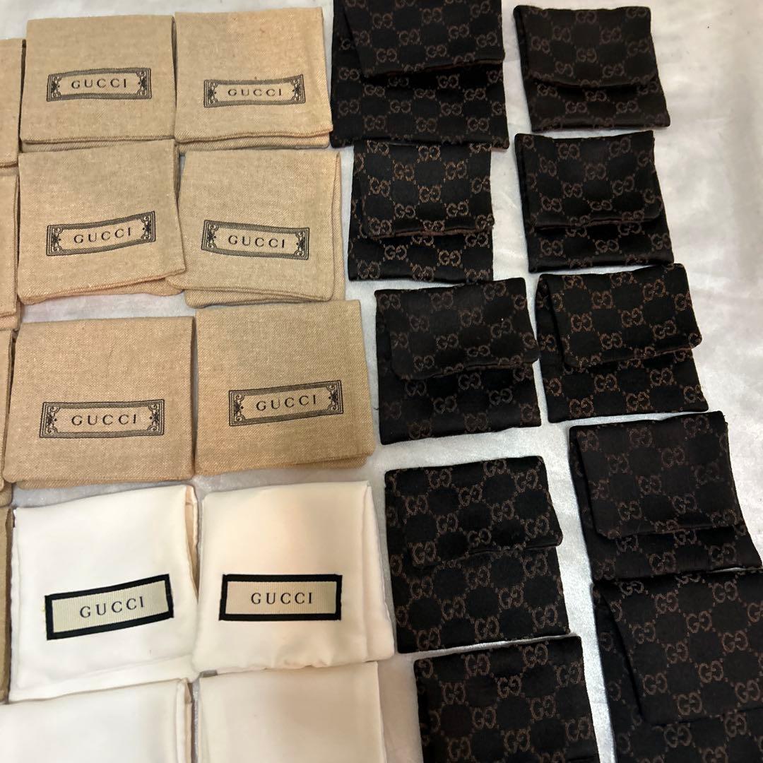38点GUCCI グッチアクセサリーケース保存袋＋リボン