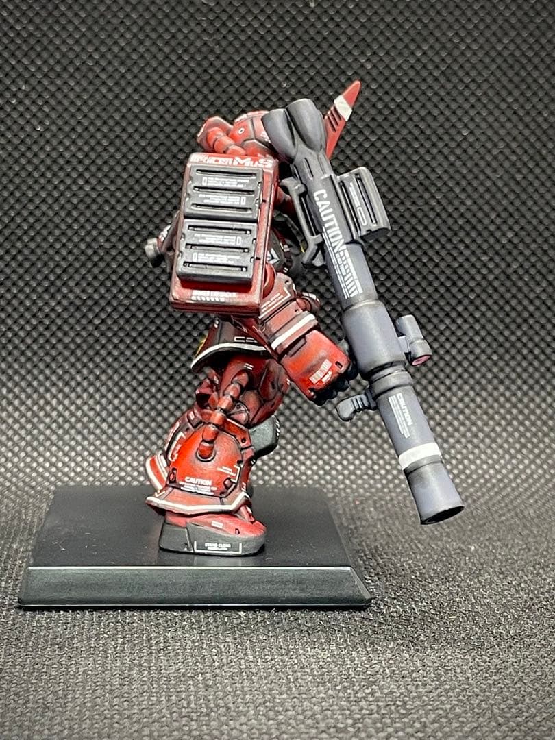 【送料無料】ガンダムコンバージ シャア専用ザクII オリジン版 リペイント