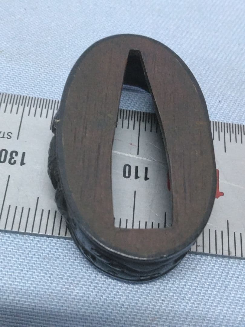 縁頭　保存刀装具　刀剣　鍔　鐔 小道具　アンティーク