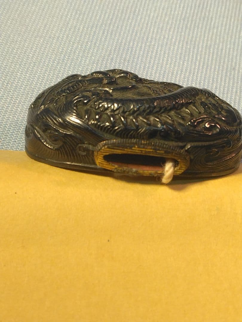 縁頭　保存刀装具　刀剣　鍔　鐔 小道具　アンティーク