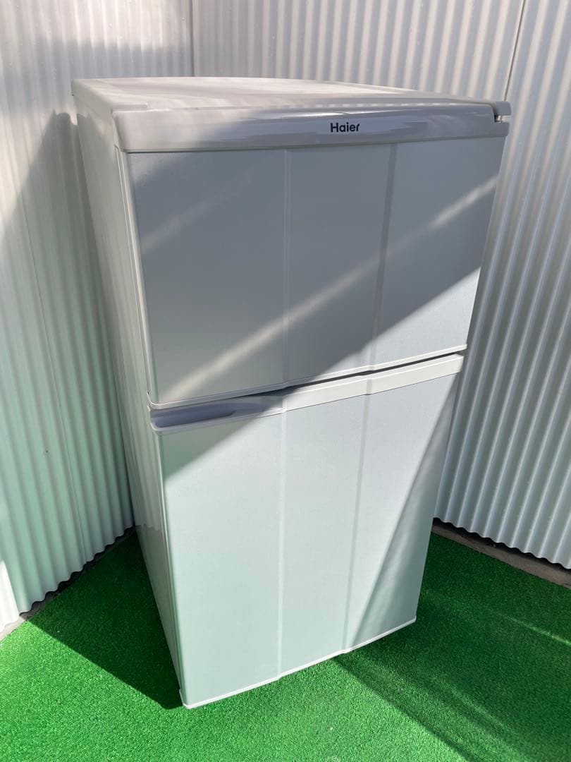 870ハイアール 90L 小型2ドア冷蔵庫 取説付き ホワイト 一人暮らし 単身