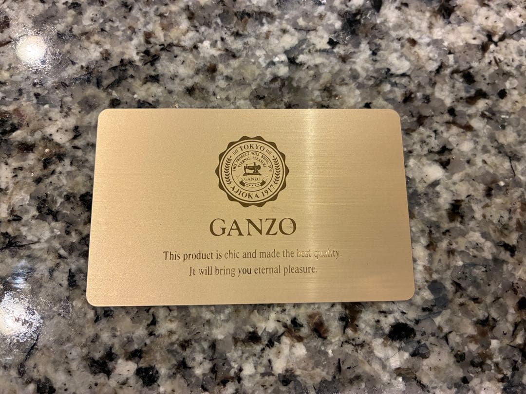 GANZO ブライドルレザー ビジネスバッグ