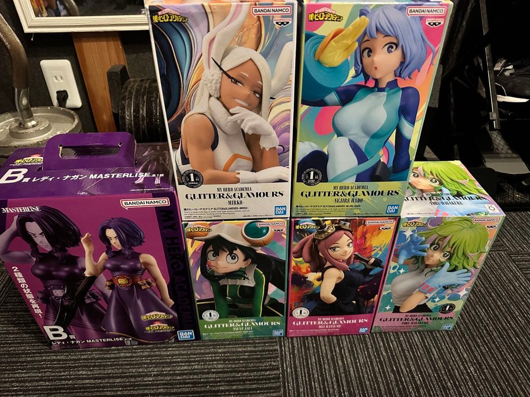 僕のヒーローアカデミア GLITTER & GLAMOURS フィギュアセット - メルカリ