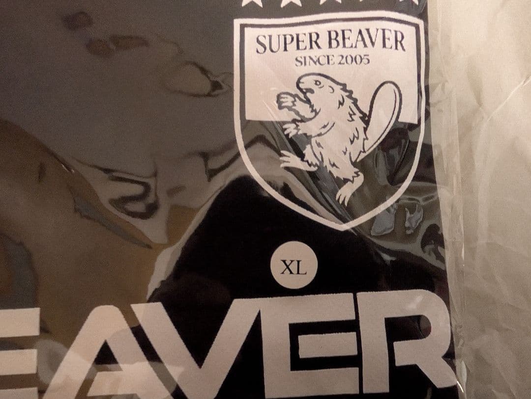 SUPER BEAVER サッカーシャツ　黒XL
