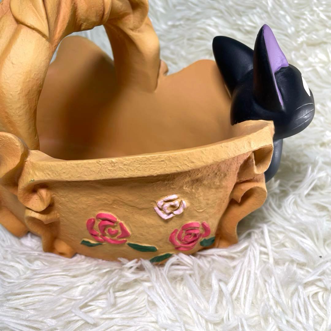 生産終了品】 魔女の宅急便 「ジジとリリーのフラワーバスケット」