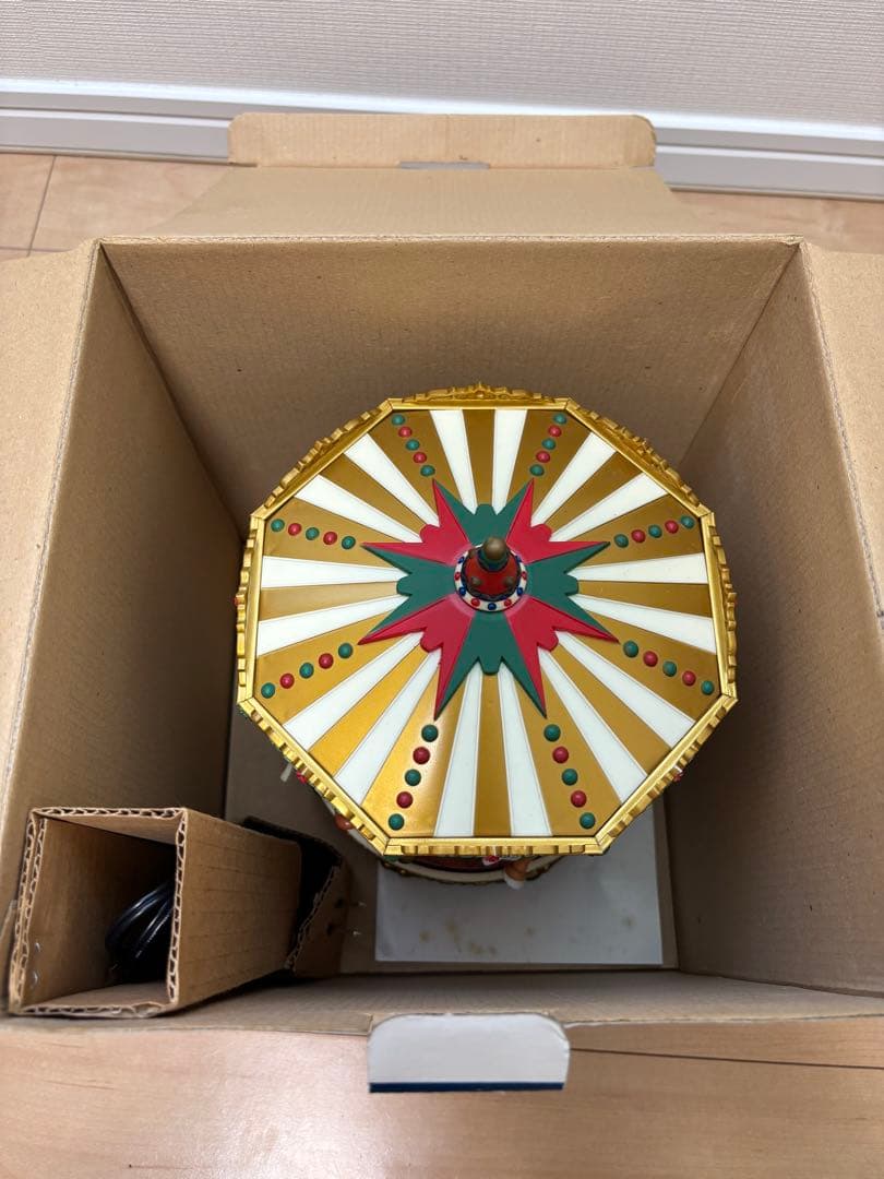 レア　ミッキーホリデイゴーランド　ディズニー　クリスマス　美品　オルゴール50曲