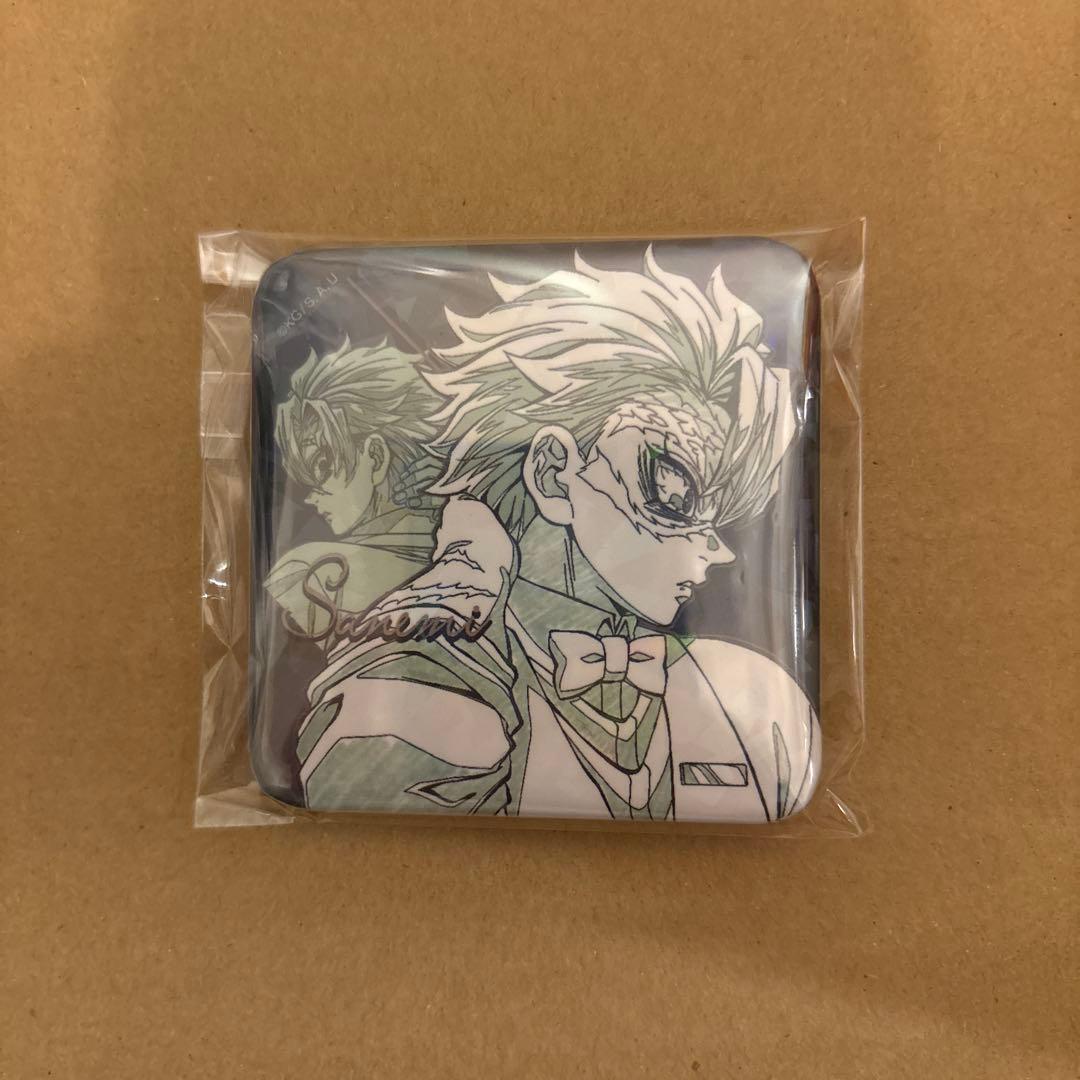 鬼滅の刃 モクテル ロト 不死川実弥 グリッター缶バッジ C 缶バッジ