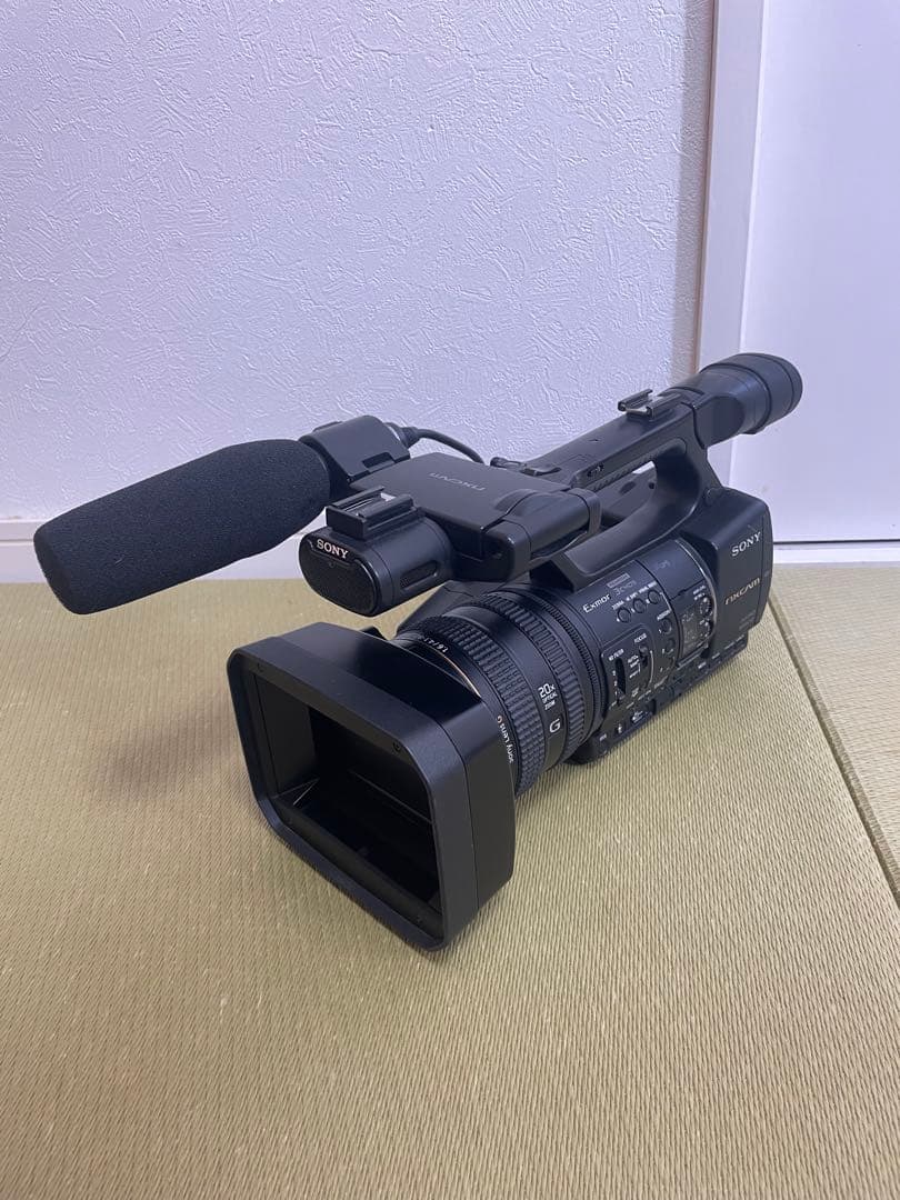 SONY HXR-NX5J 業務用ビデオカメラ ワイコン/マイク付