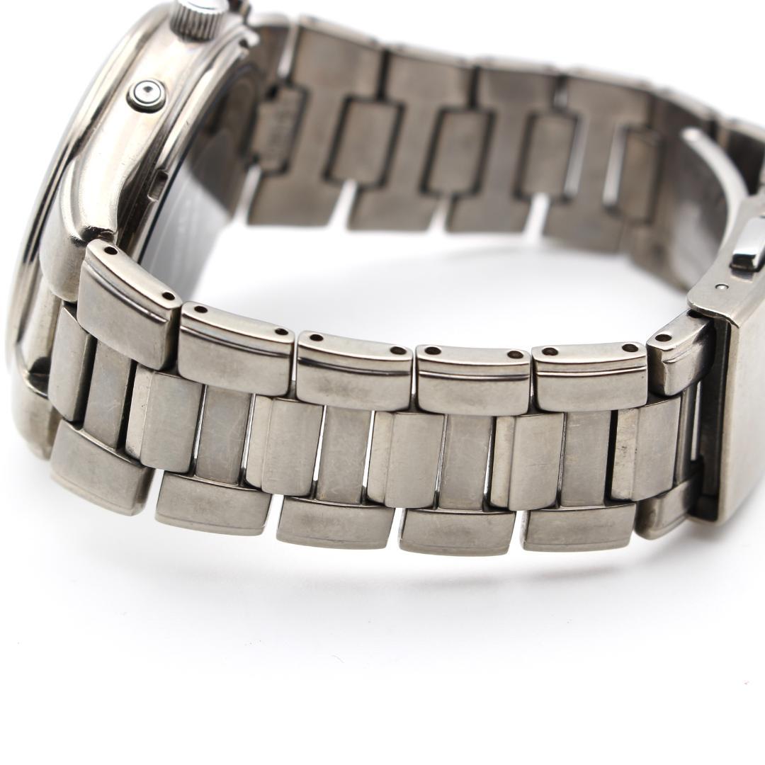 SEIKO 電波ソーラー チタン メンズ 腕時計 クォーツ デイト 廃盤 日本製