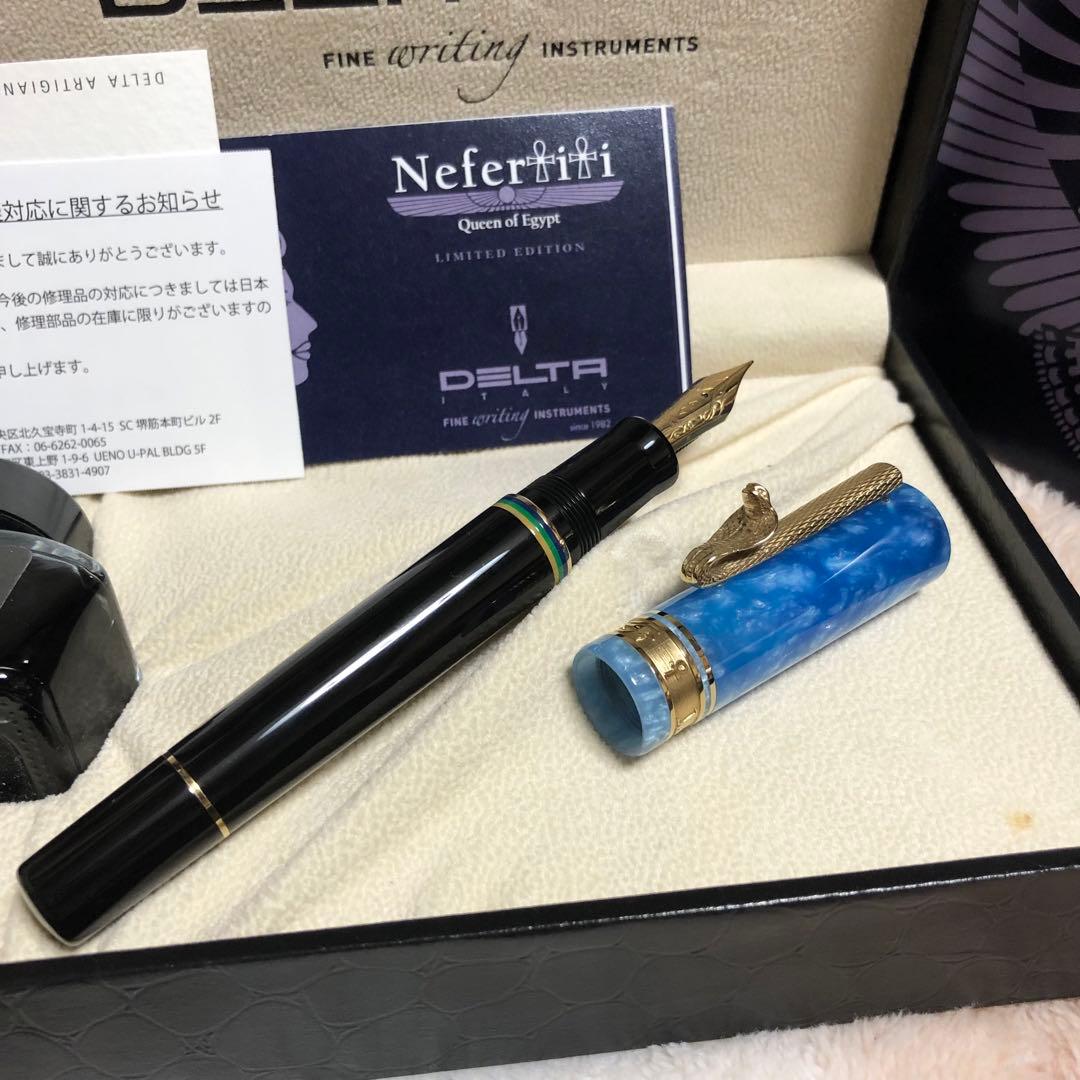 ☆新品 未使用 DELTA デルタ 万年筆 ネフェルティティ ニブF☆ ☆新品 未使用 DELTA デルタ 万年筆 ネフェルティティ ニブF☆ Amazon