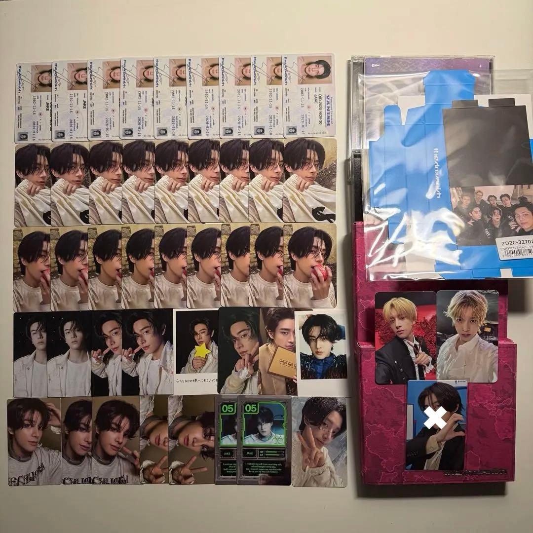 ENHYPEN THE SIN : VANISH ジェイク トレカ アンケート - メルカリ