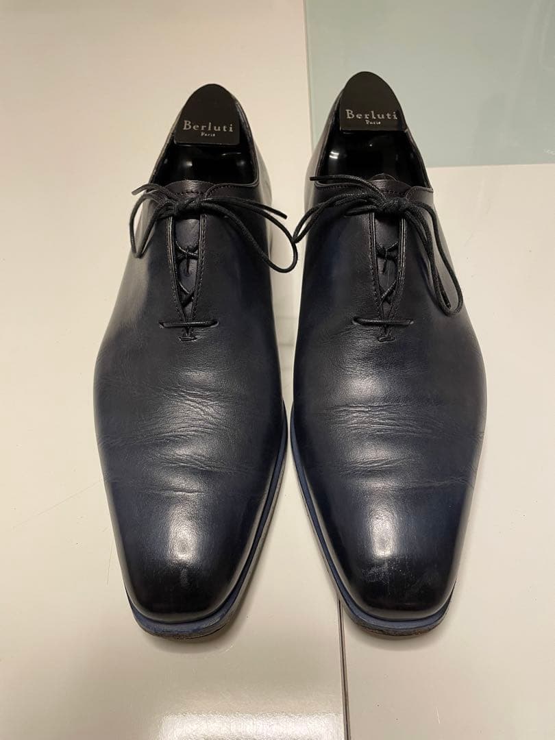 Berluti　ホールカット　サイズ8　ネイビー