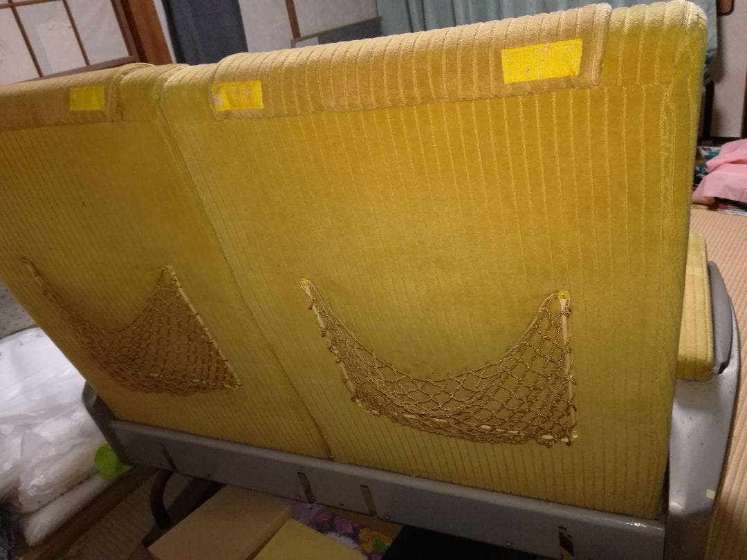 新幹線0系 グリーン車 座席 二人掛け 即使用可能 配送