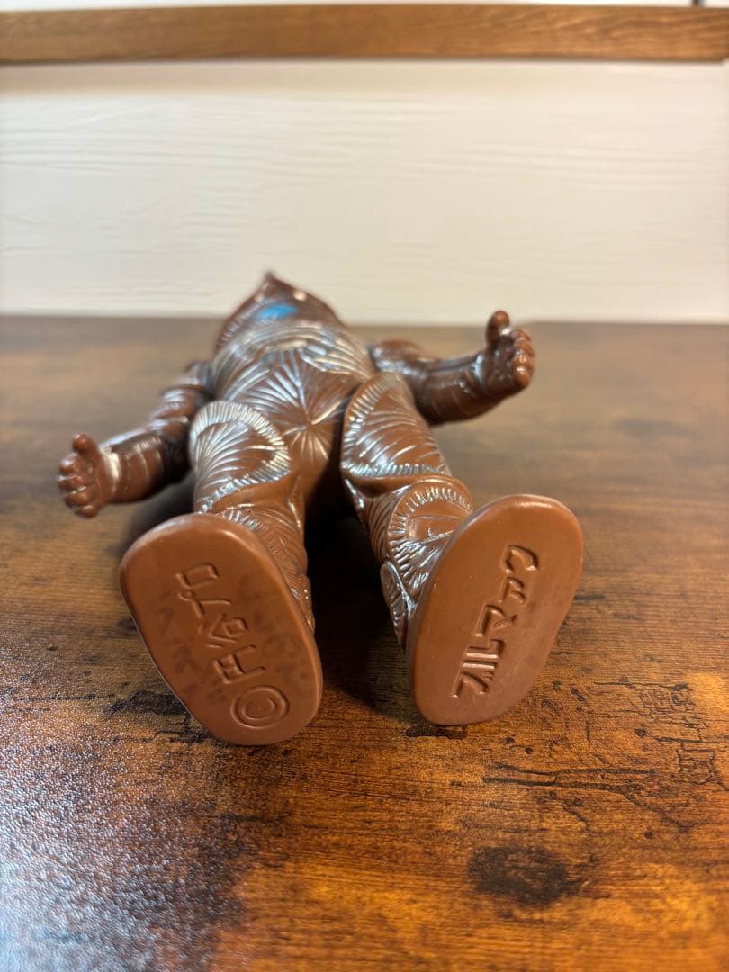 ブルマァクボーグ星人当時物ソフビ美品シルバー多めマルサン