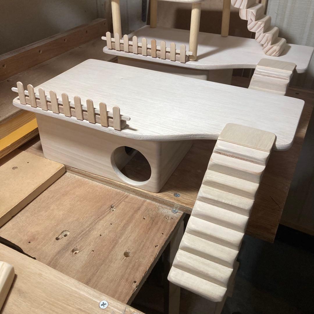 たそそ様確認用 ハムスター グラスハーモニー600用 ロフト巣箱