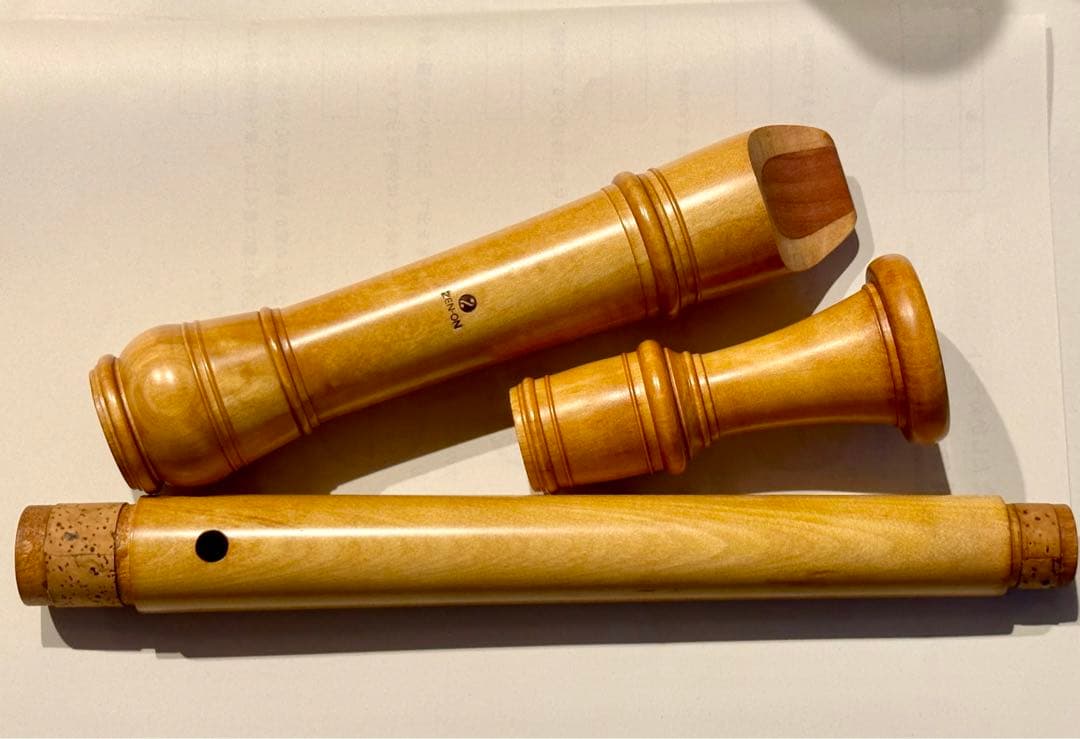 ZEN-ON 全音 木製 アルトリコーダー A-1800B