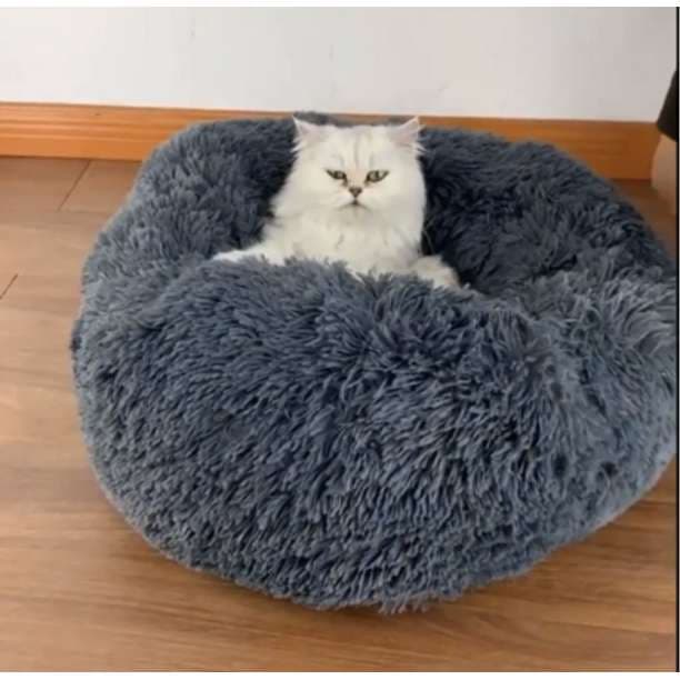 在庫処分 直径60cm Lサイズ ベッド ペット 犬 マット クッション