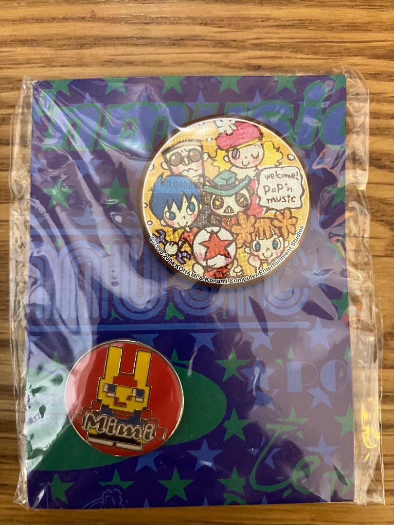 ポップンミュージック 缶バッジ＆ピンズ 6種