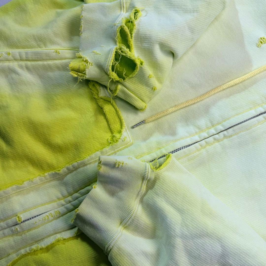 MIHARA YASUHIRO 24aw SUN FADED ジップパーカー