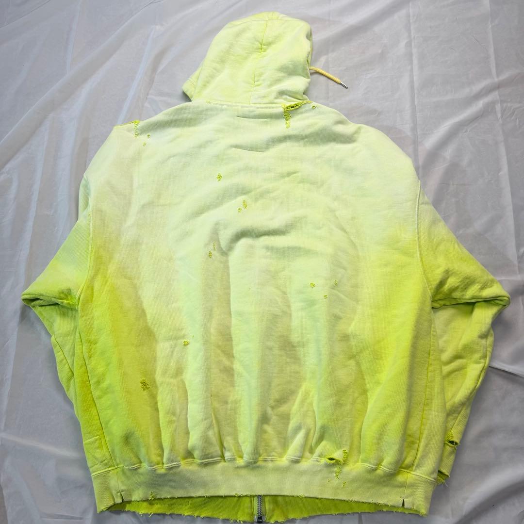 MIHARA YASUHIRO 24aw SUN FADED ジップパーカー