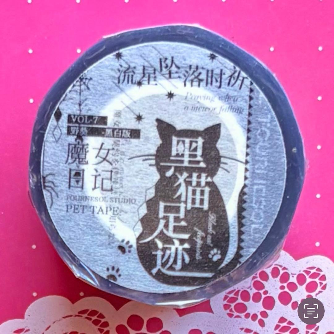 PET 魔女日记 5cm×10m 100cm/loop 海外マスキングテープ