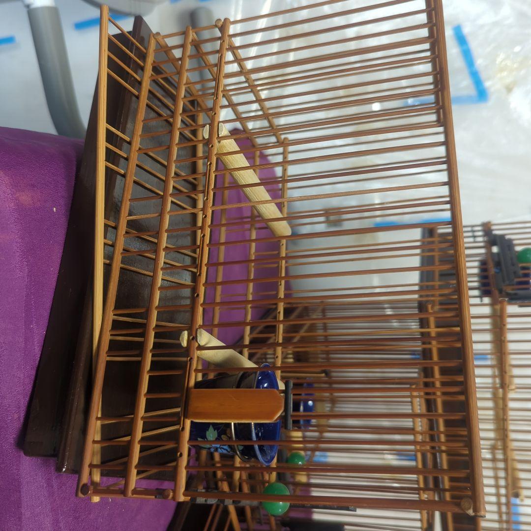 昭和アンティーク籠4個。