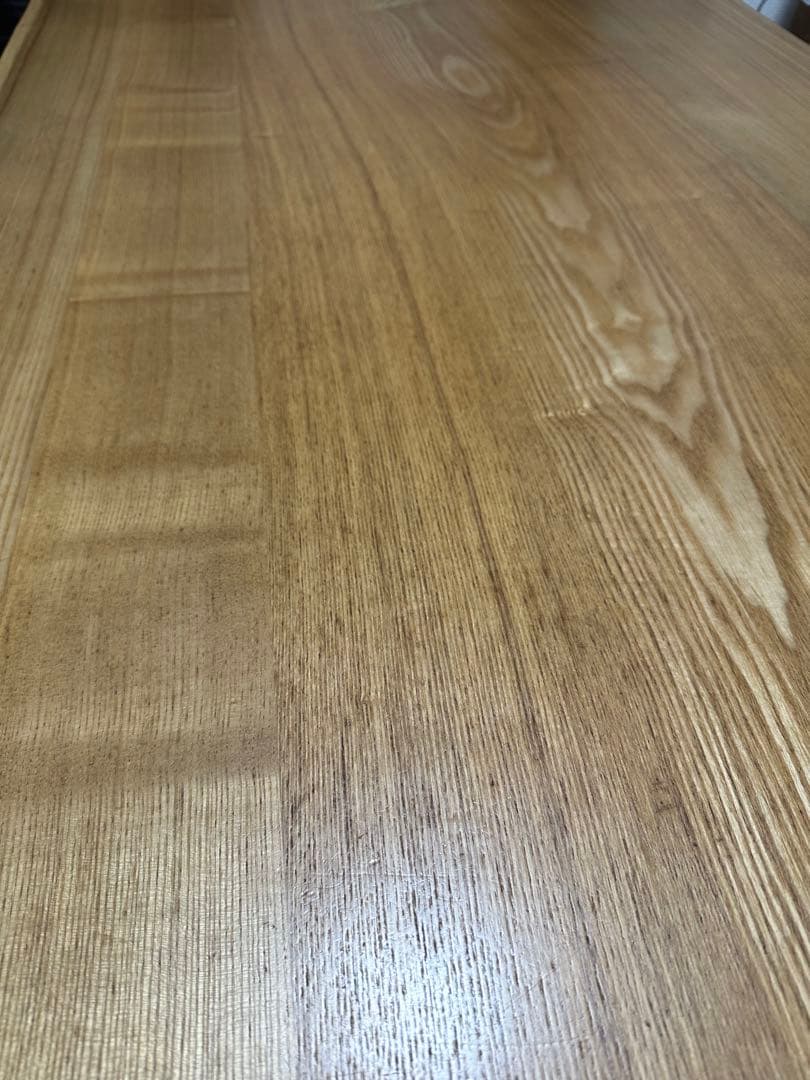 7/25まで 最終価格 ダイニングテーブル　無垢　タモ　リビングダイニング