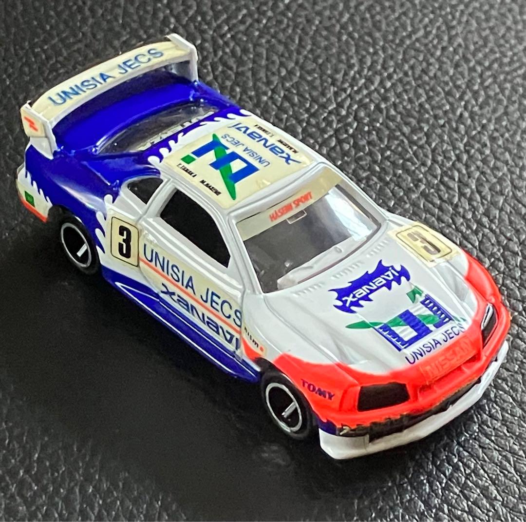 トミカ スカイラインレーシング GTR R34 ユニシア ジェックス No40