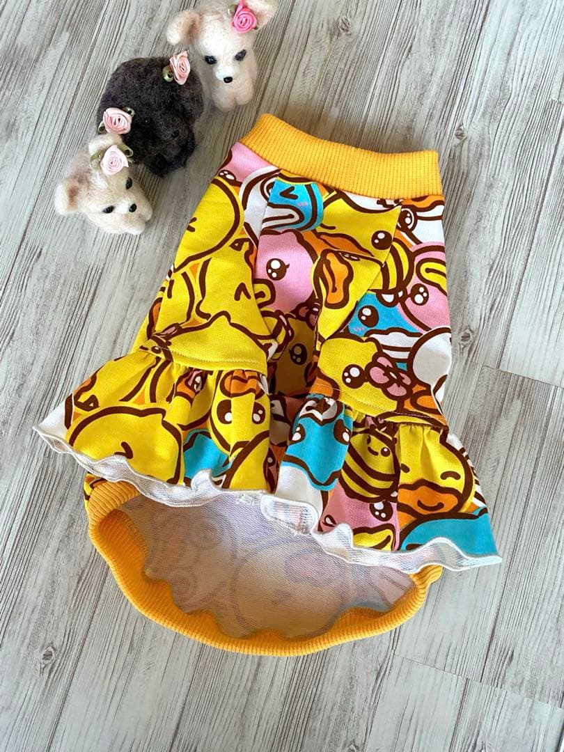 犬服 ラグラン(M) ꒡̈⃝Lily꒡̈⃝ハンドメイド 在庫処分品