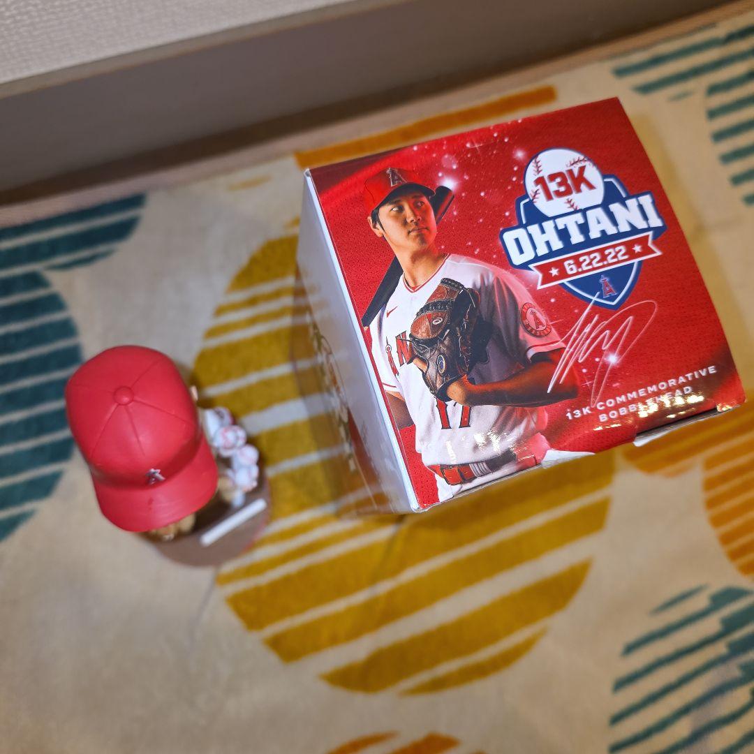 大谷翔平 13K strikeouts ボブルヘッド 人形 航空電子 JAE