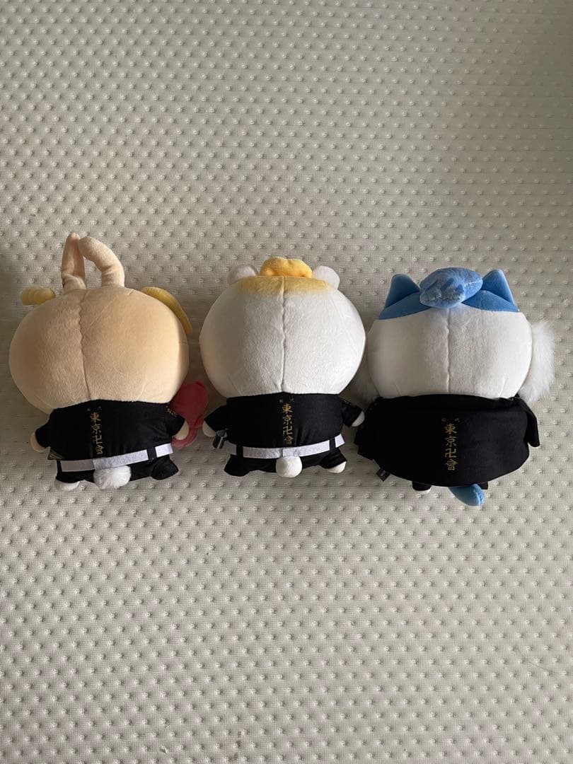 ちいかわ 東京リベンジャーズコラボ ぬいぐるみ 3体セット タグなし
