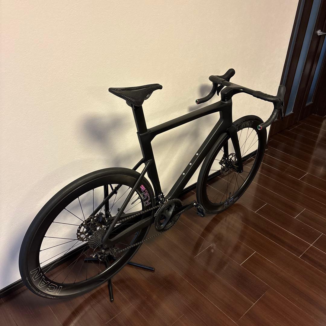 ICAN A9+FL52MAX+機械式105カーボンエアロ ロードバイク 完成車