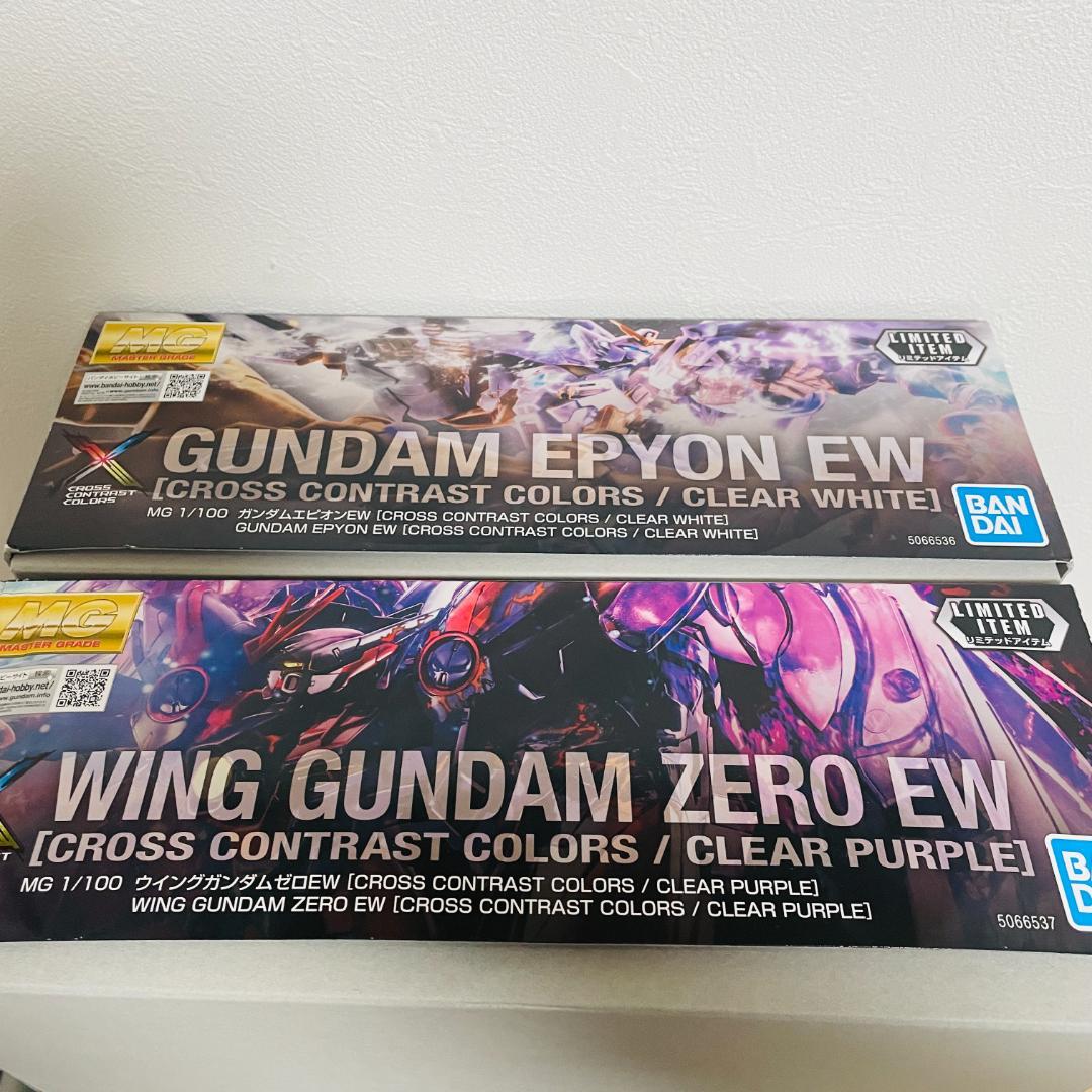 MG ガンダムエピオンEW ウイングゼロEWセット クロスコントラストカラー