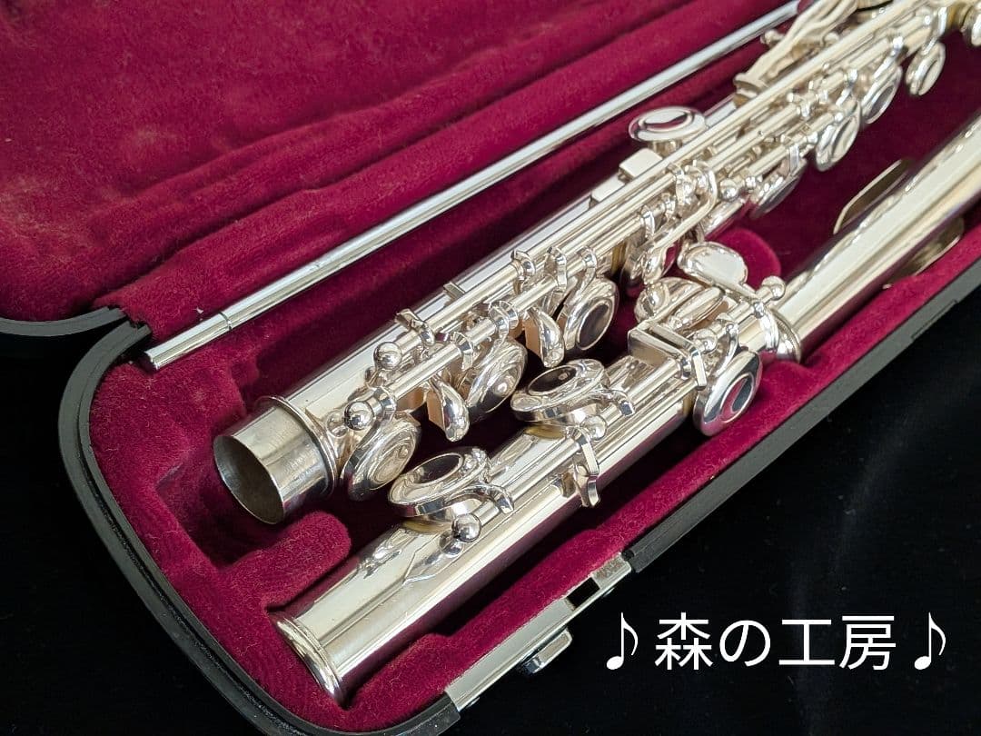 中古フルート専門店‼️部活応援‼️頭部管銀製ヤマハフルートYFL311Ⅱ Eメカ