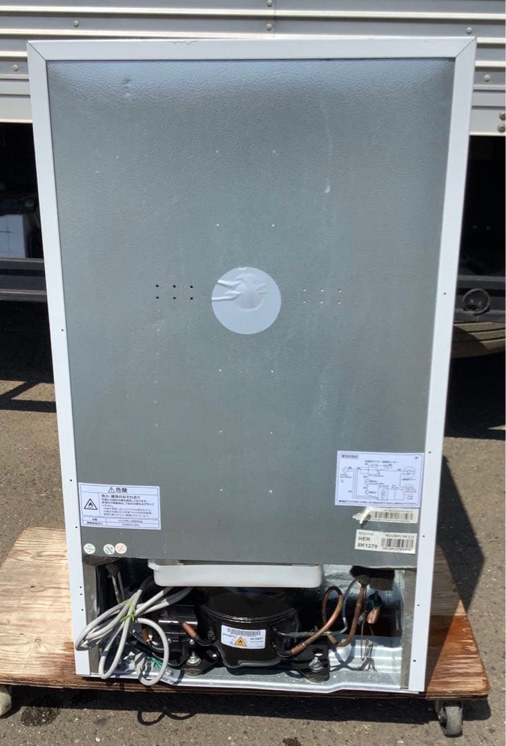 脱兎 ハイアール 2ドア冷蔵庫 JR-N85C 2018年製 85L